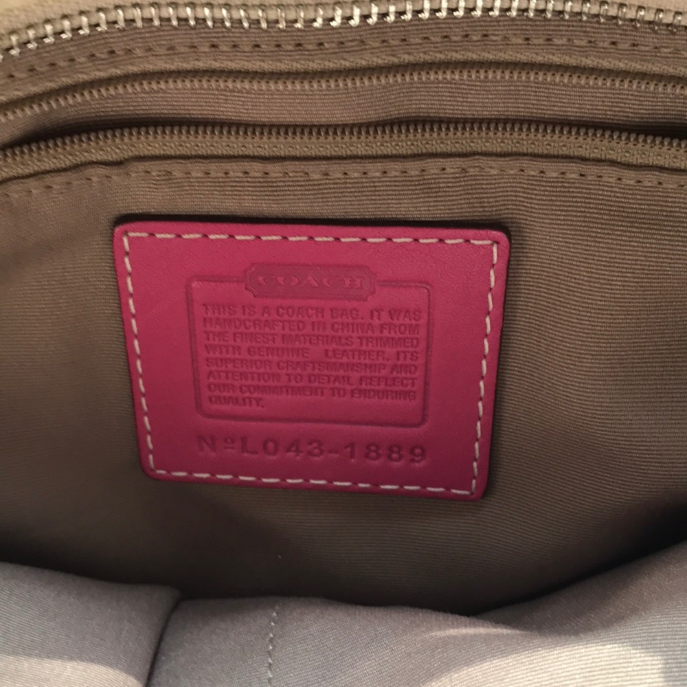 Multicolored Coach Purse - Picture 4 of 4